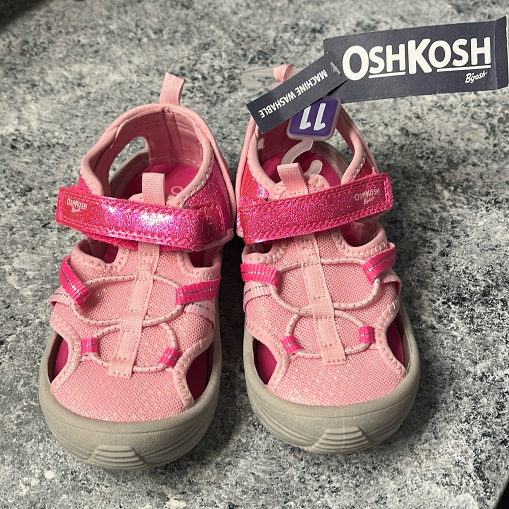 Sparkly pink Osh Kosh sandals